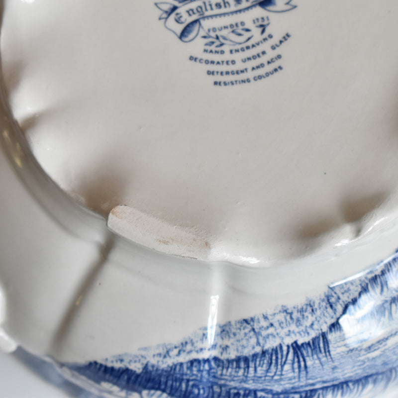 Vintage Soup Tureen, Lunéville, English Style (displayed at the Osaka store)