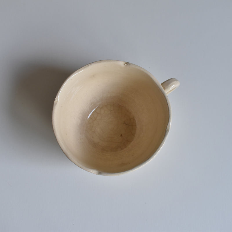 Vintage Tea Cup & Saucer - Petal Rim D