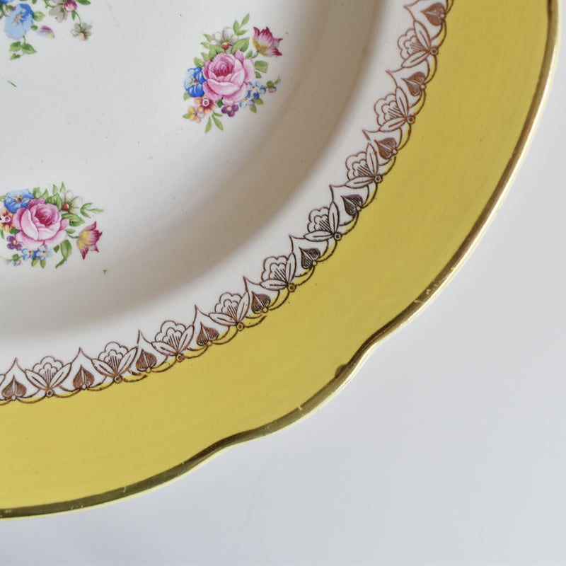 Vintage Deep Plate, Digoin & Sarreguemines, Graziella A