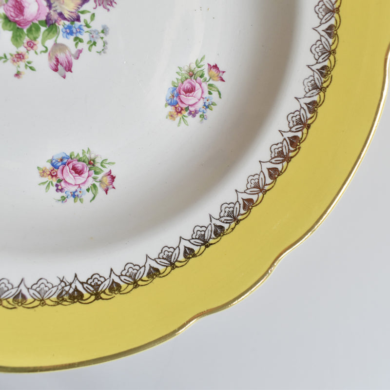 Vintage Deep Plate, Digoin & Sarreguemines, Graziella A