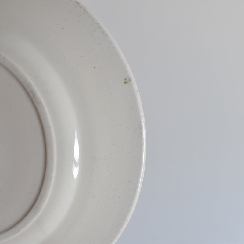 Antique Dessert Plate Salins Tunis A