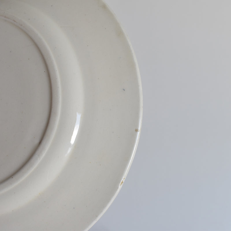 Antique Dessert Plate Salins Tunis A