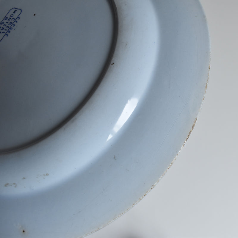Antique plate Creil et Montereau Japon 21.5cm C