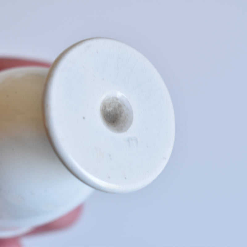 Antique Egg Stand White D