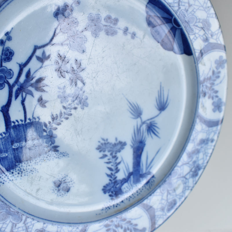 Antique plate Creil et Montereau Japon 21.5cm C