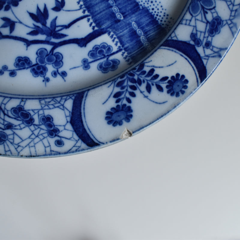 Antique plate Creil et Montereau Japon 21.5cm C