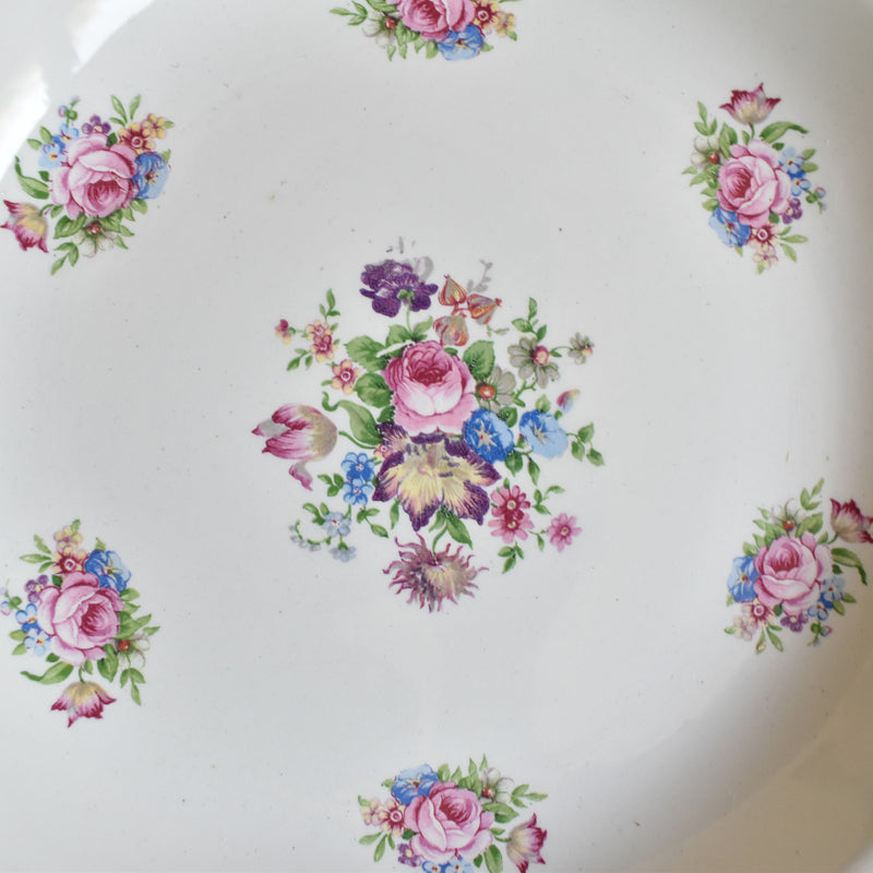 Vintage Deep Plate Digoin & Sarreguemines Graziella B