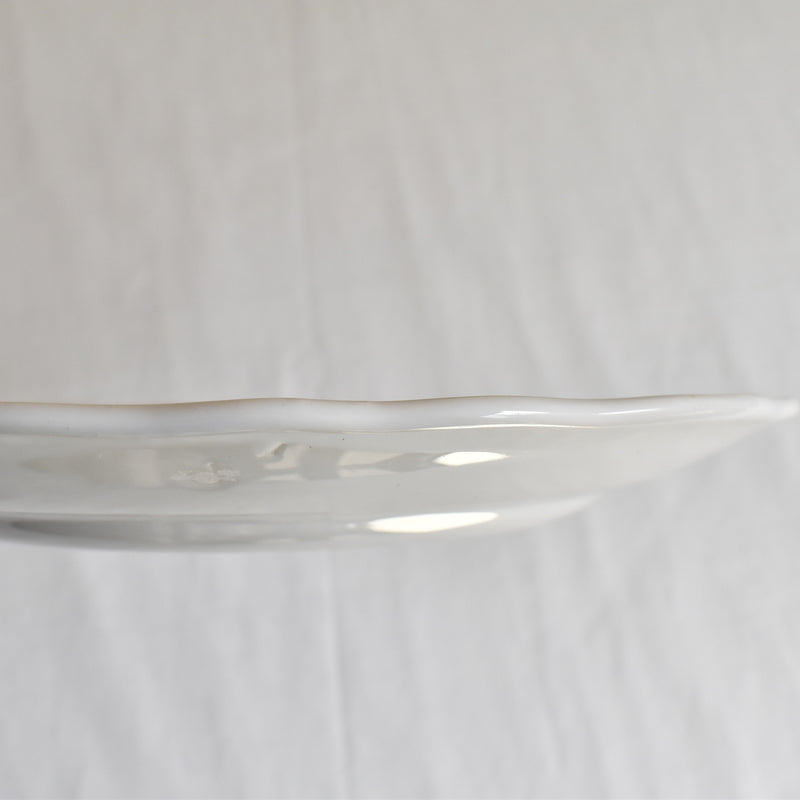 Vintage Dessert Plate Salins Flower Rim B