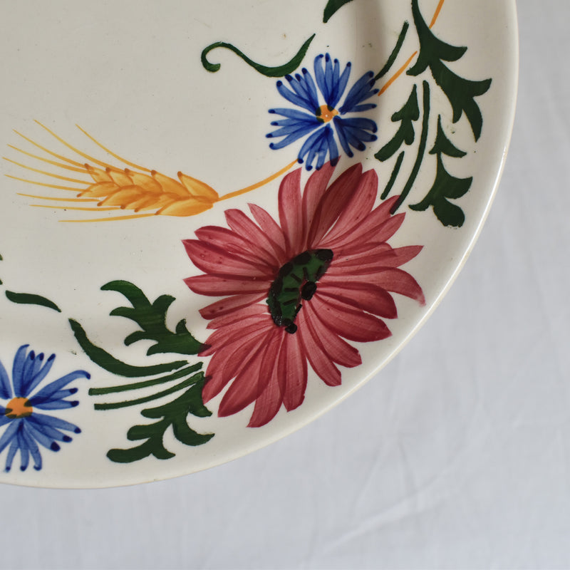 Vintage Dessert Plate Sarreguemines Messidor B
