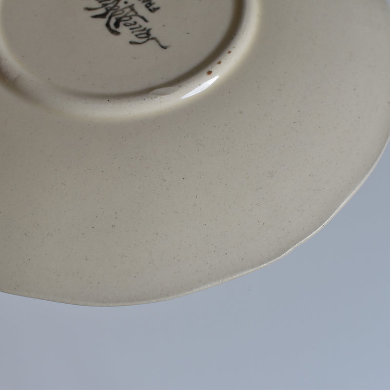 Vintage Tea Cup & Saucer, Floral Rim E