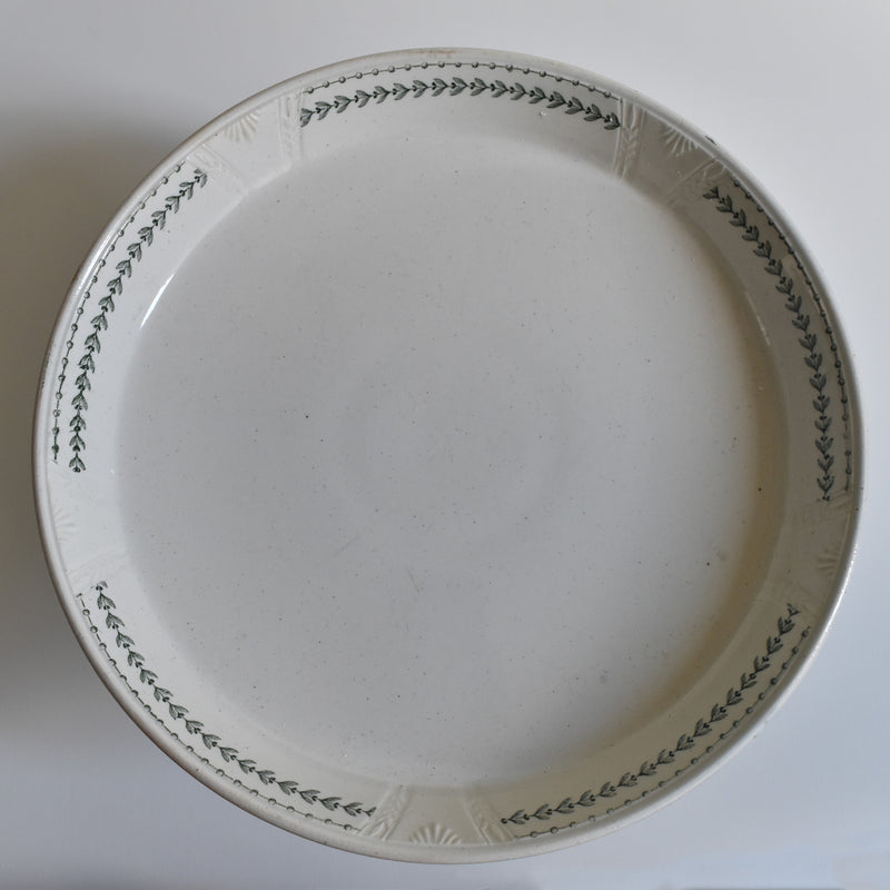 Antique Compote Dish, Gien Rivoli