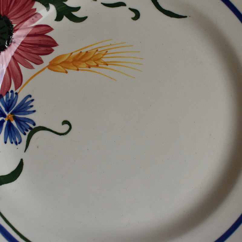 Vintage Dessert Plate Sarreguemines Messidor B