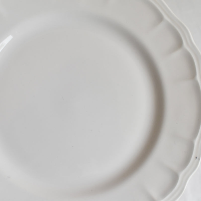 Vintage Dessert Plate Salins Flower Rim B