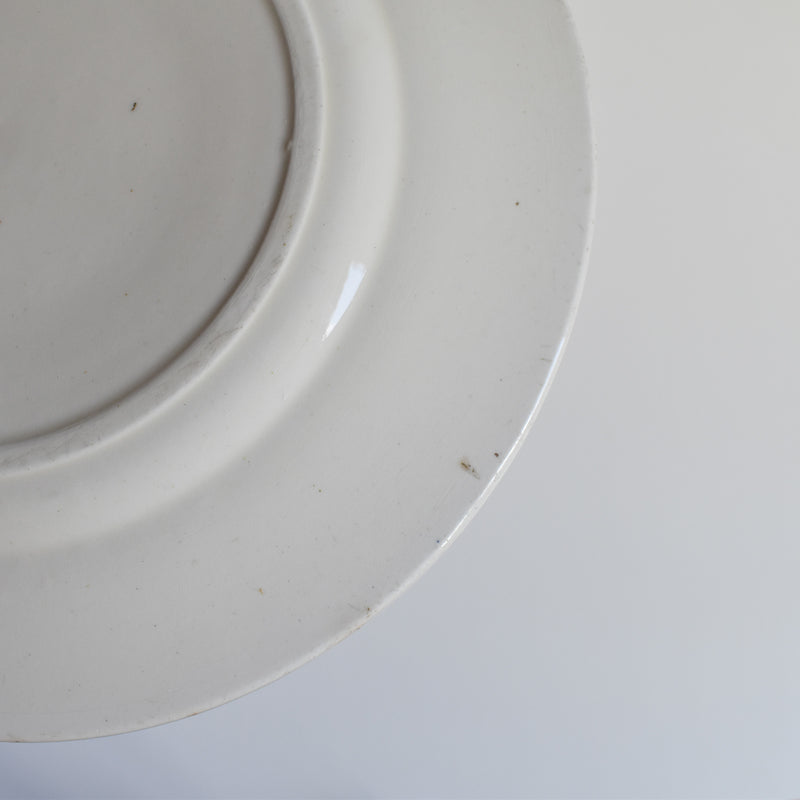Antique Dessert Plate Salins Tunis B