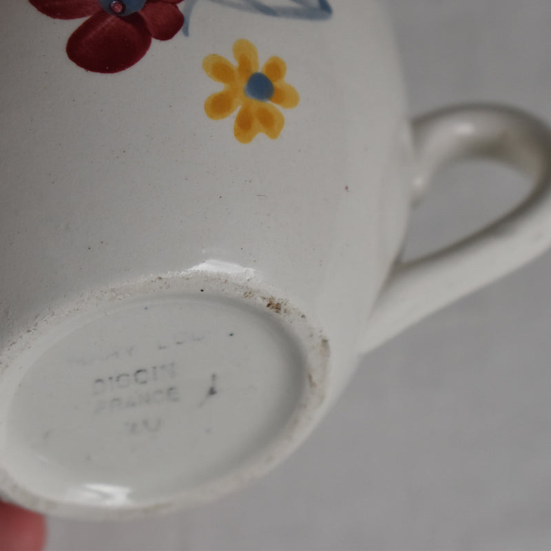 Vintage Cup Digoin & Sarreguemines Mary-Lou