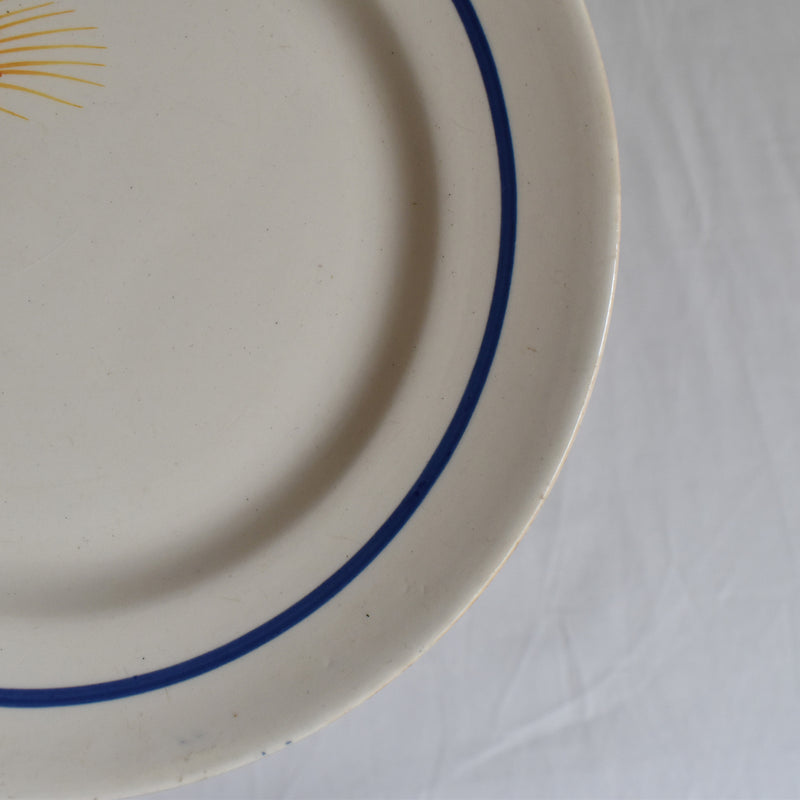 Vintage Dessert Plate Sarreguemines Messidor B