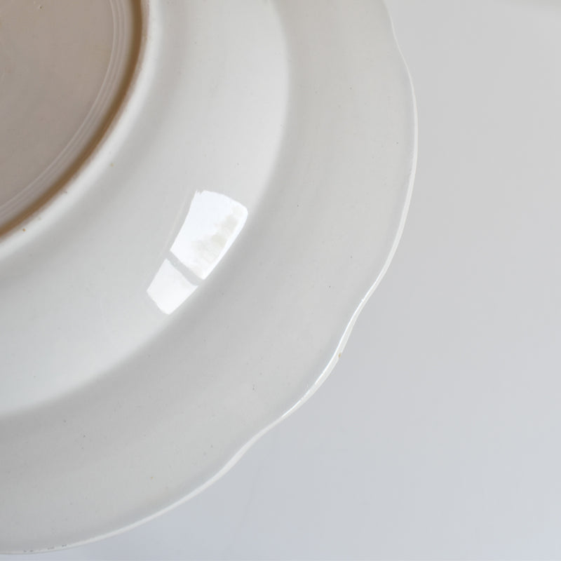 Vintage Deep Plate Digoin & Sarreguemines Graziella C