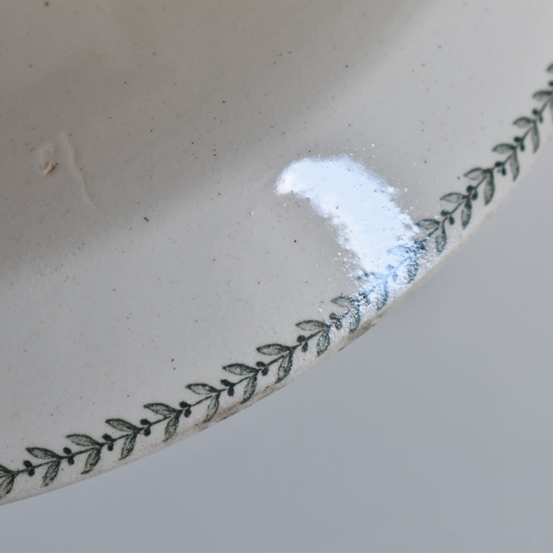 Antique Compote Dish, Gien Rivoli