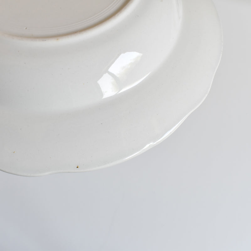 Vintage Deep Plate Digoin & Sarreguemines Graziella C