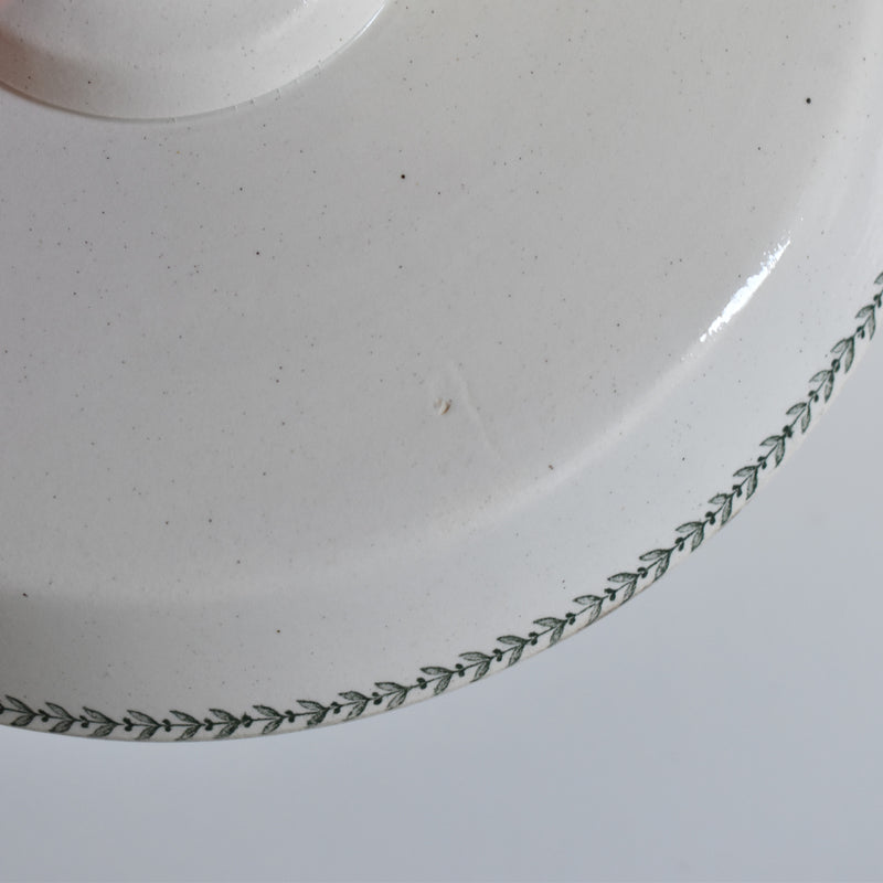 Antique Compote Dish, Gien Rivoli