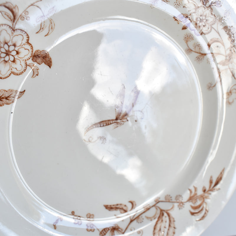 Antique Dessert Plate Salins Tunis B