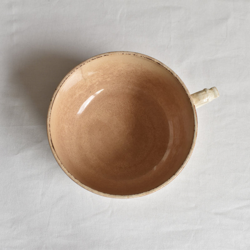Antique Chocolate Cup, kiln unknown