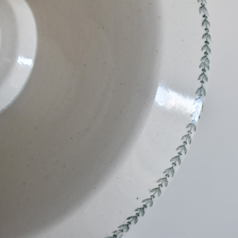 Antique Compote Dish, Gien Rivoli