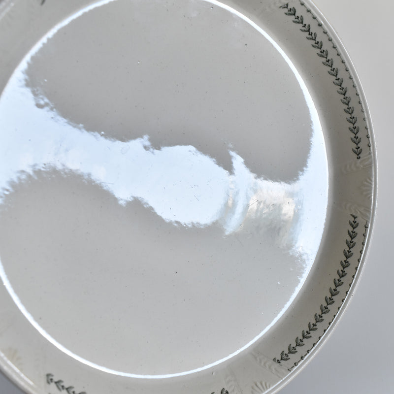 Antique Compote Dish, Gien Rivoli
