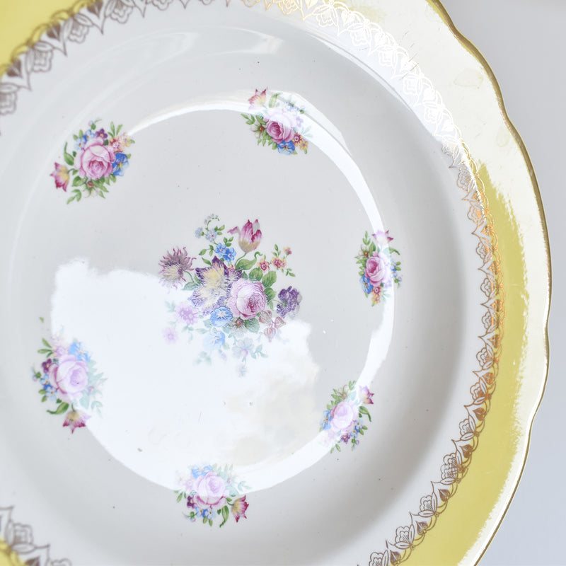 Vintage Deep Plate Digoin & Sarreguemines Graziella C