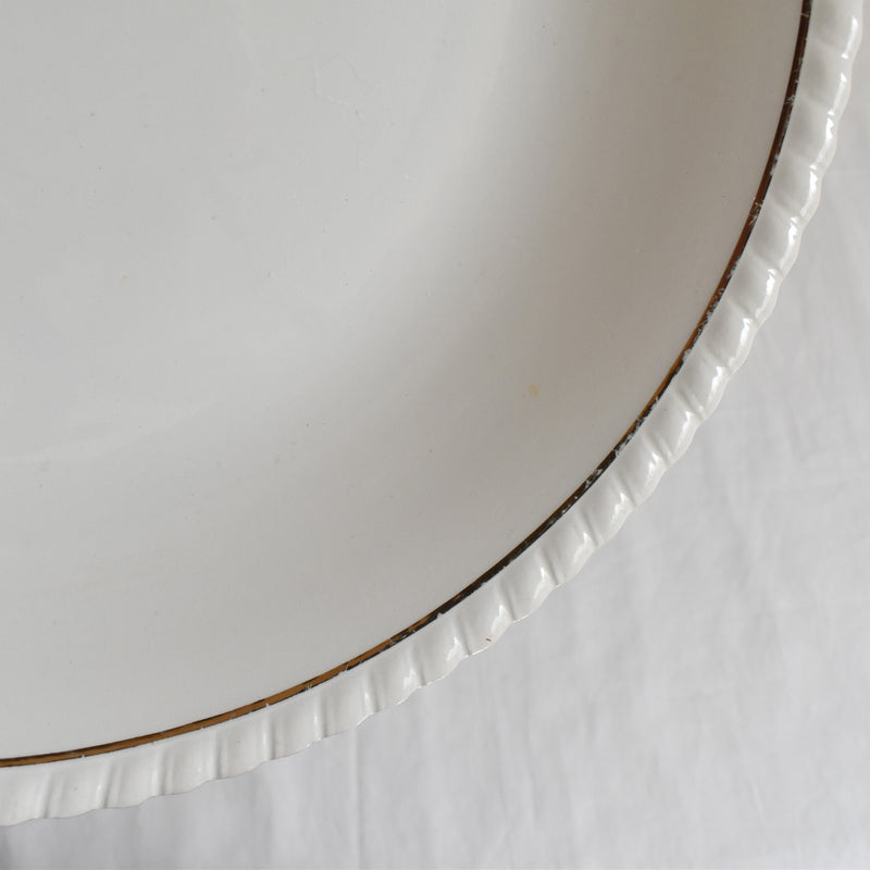 Vintage Deep Dish K&G Luneville Badonviller Rose
