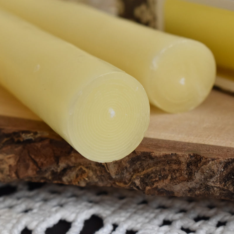 シエルジュコニック　（テーパーキャンドル）　30cm Jaune Pastel