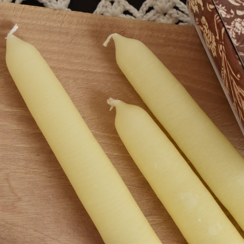 シエルジュコニック　（テーパーキャンドル）　30cm Jaune Pastel