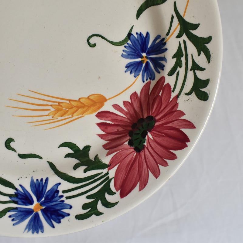 Vintage Dessert Plate Sarreguemines Messidor C