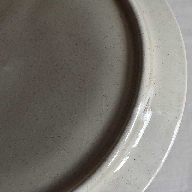 Vintage Fondue Plate Sarreguemines Chardons D