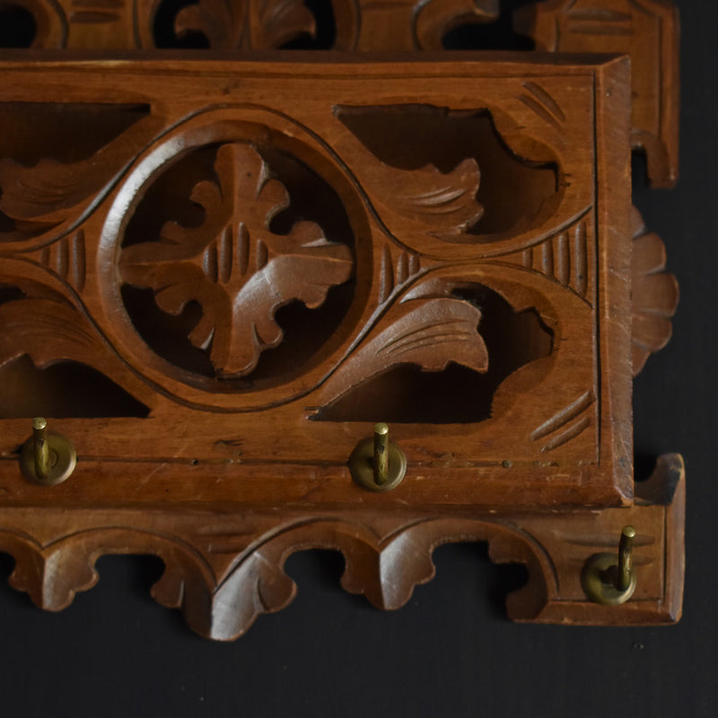 ヴィンテージ　レターラック＆キーホルダー