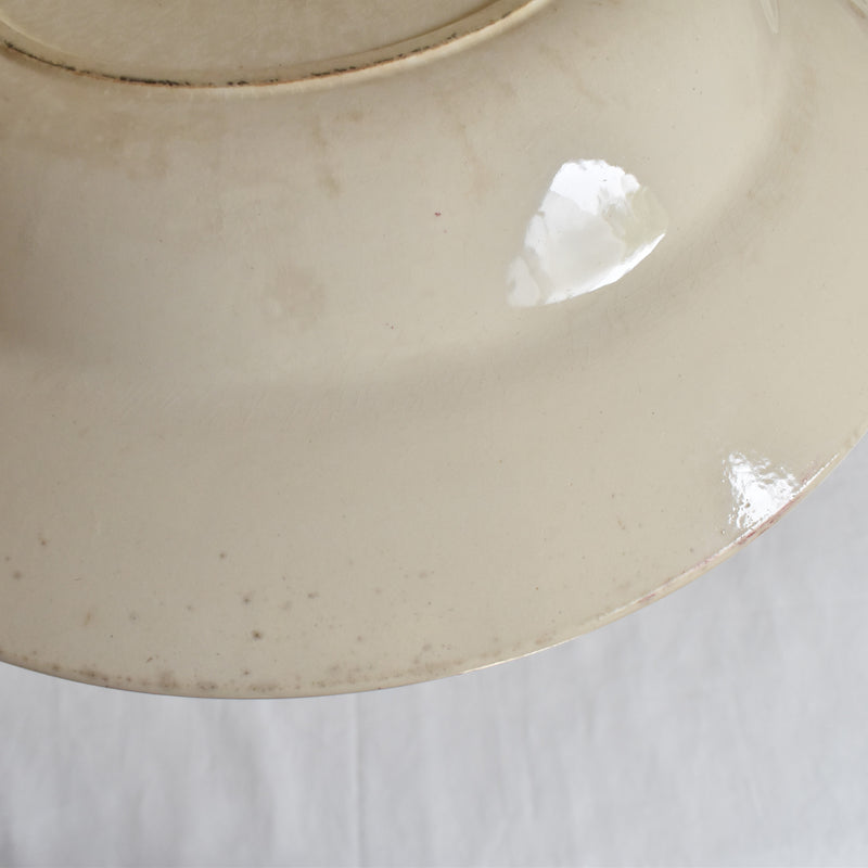 Vintage Large Deep Plate FF (Pexonne) Maryvonne