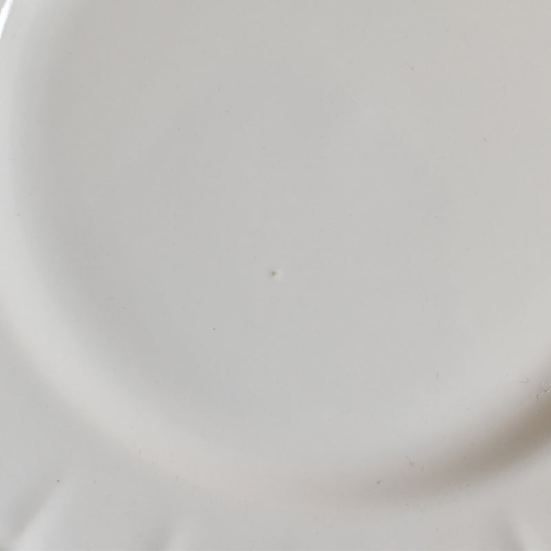 ヴィンテージデザートプレート サラン 花リム D