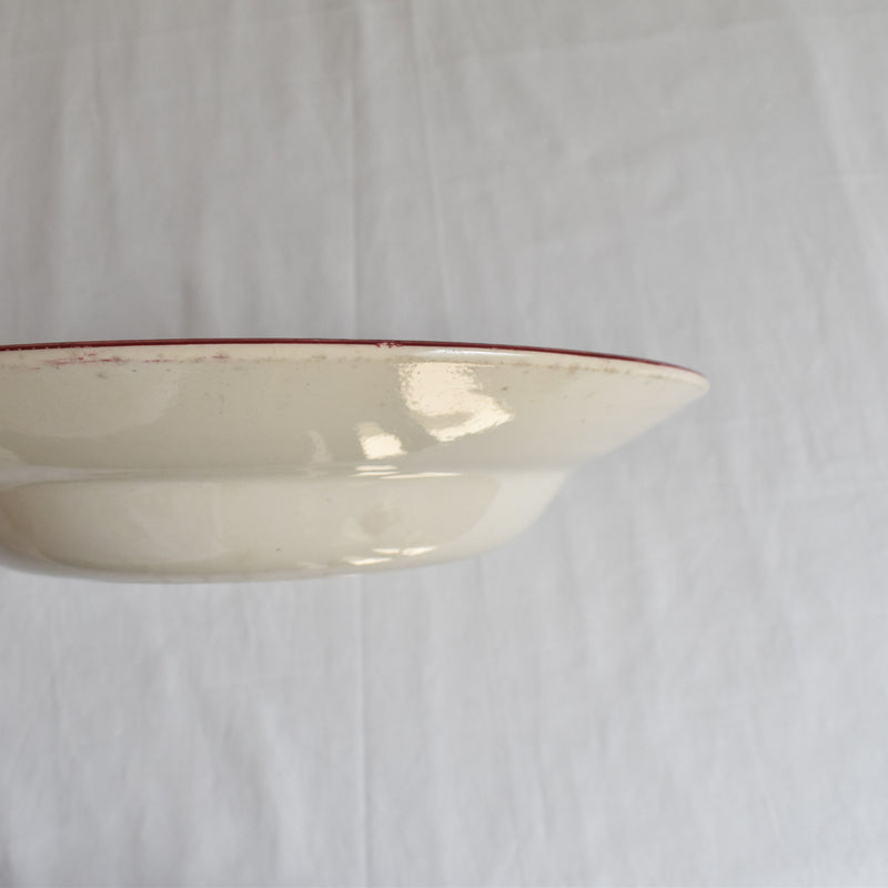 Vintage Large Deep Plate FF (Pexonne) Maryvonne