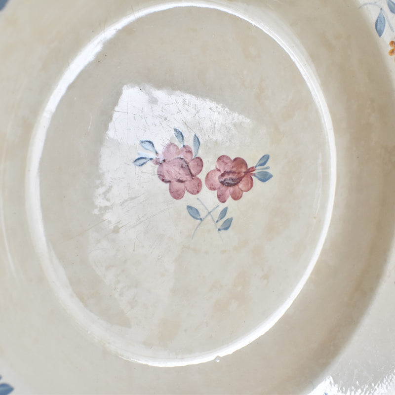 Vintage Large Deep Plate FF (Pexonne) Maryvonne