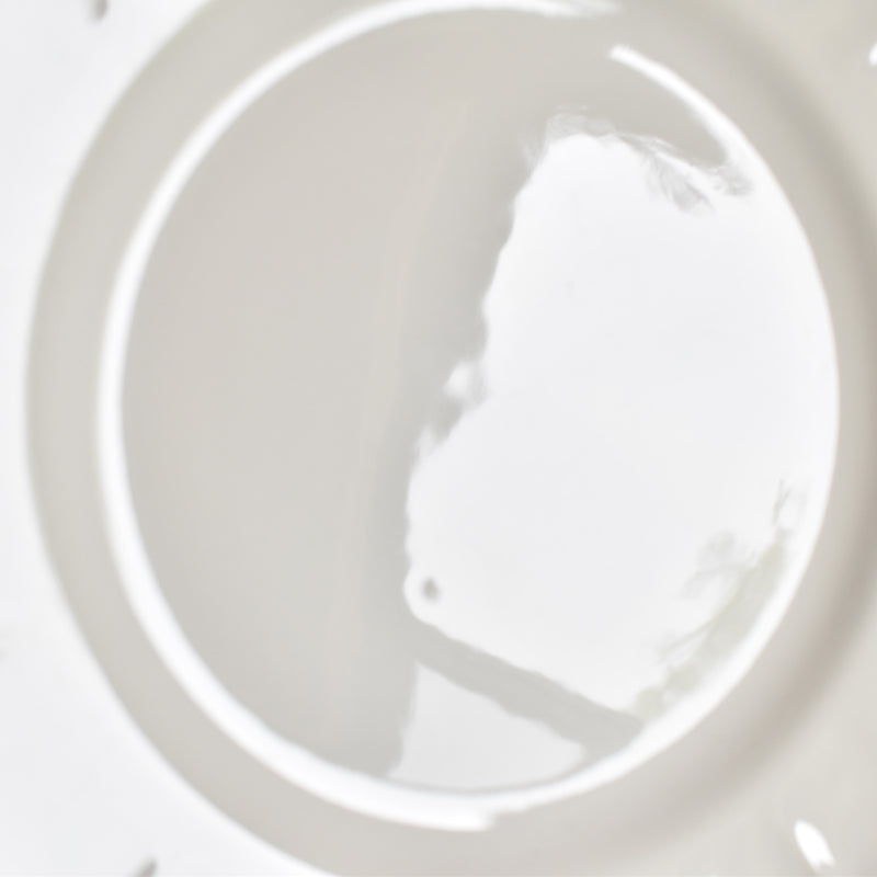 ヴィンテージデザートプレート サラン 花リム D