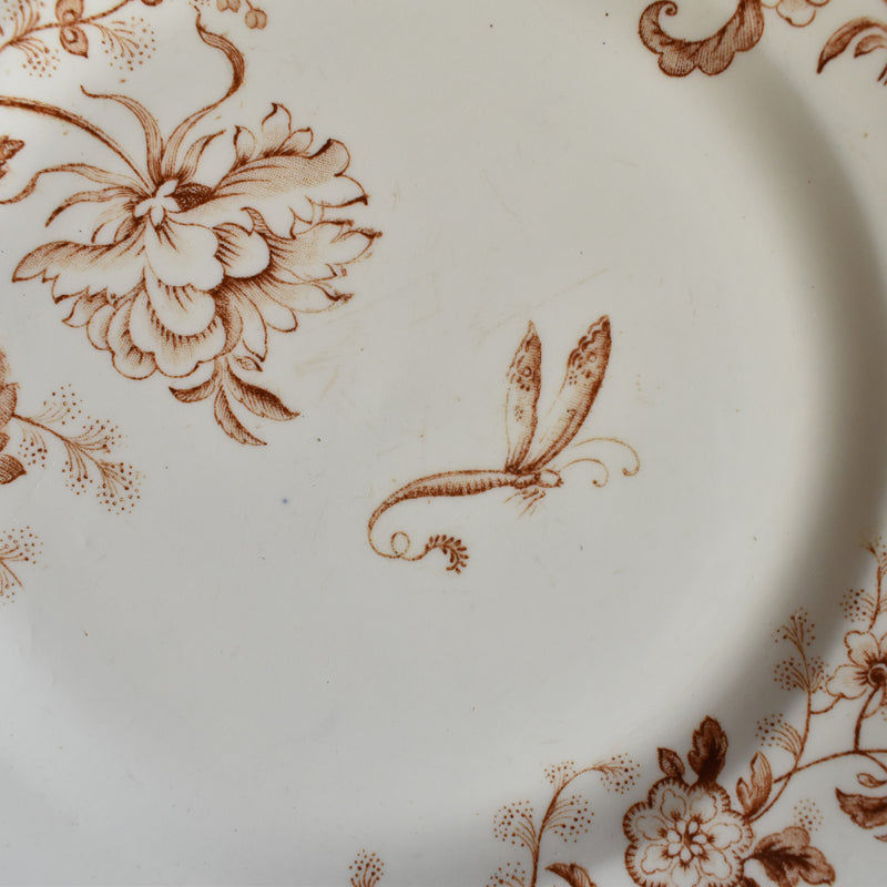 Antique Dessert Plate Salins Tunis C
