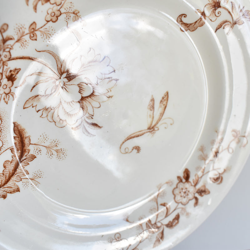 Antique Dessert Plate Salins Tunis C