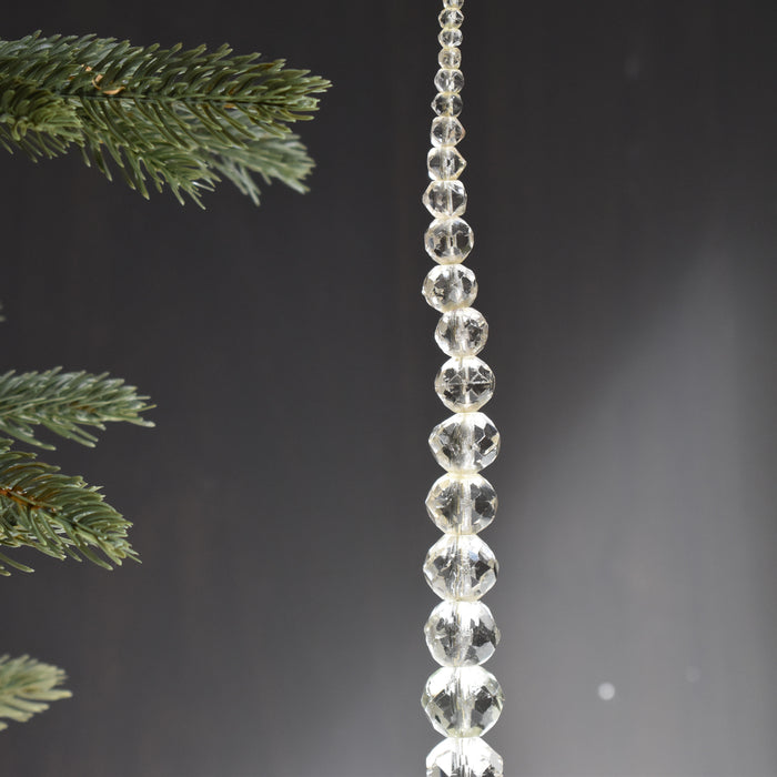 ヴィンテージシャンデリアパーツ　オーナメント　U