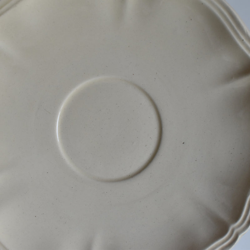 Vintage Teacup & Saucer, Floral Rim F