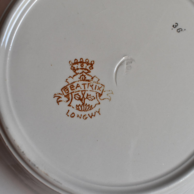 Antique Deep Plate Ronwit Beatrix A
