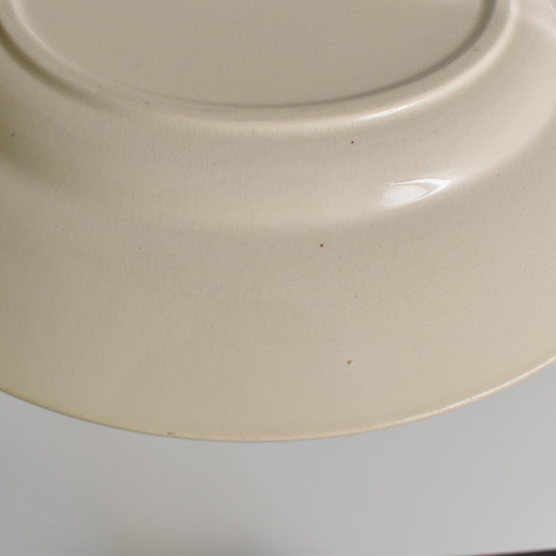 Vintage Round Platter, Digoin & Sarreguemines Houx