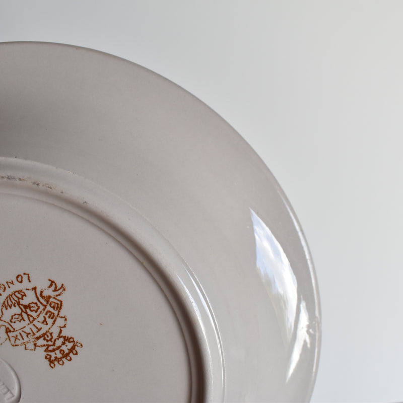 Antique Deep Plate Ronwit Beatrix A