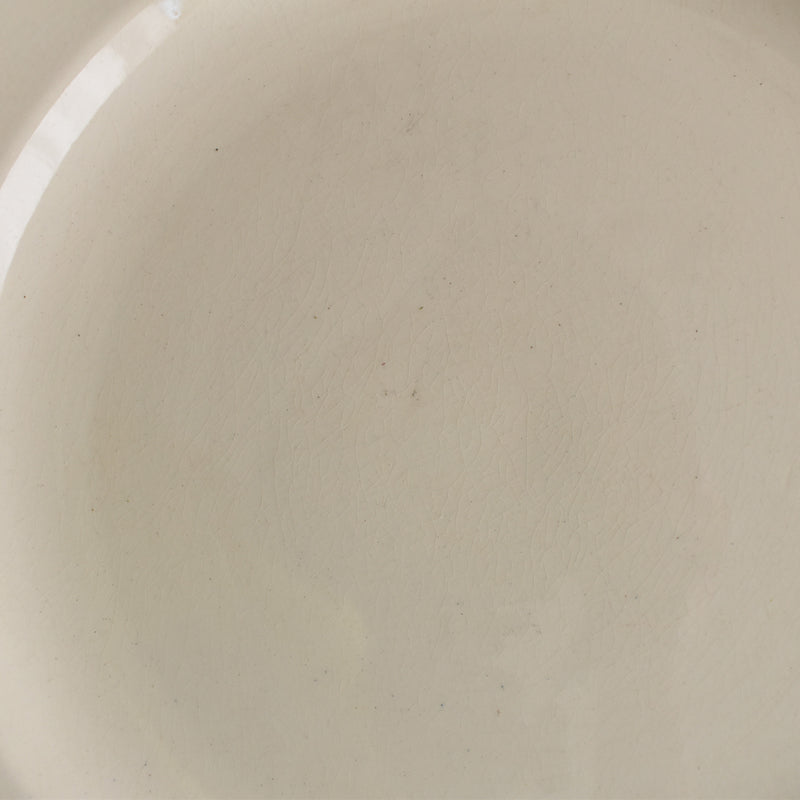 Vintage Round Platter, Digoin & Sarreguemines Houx