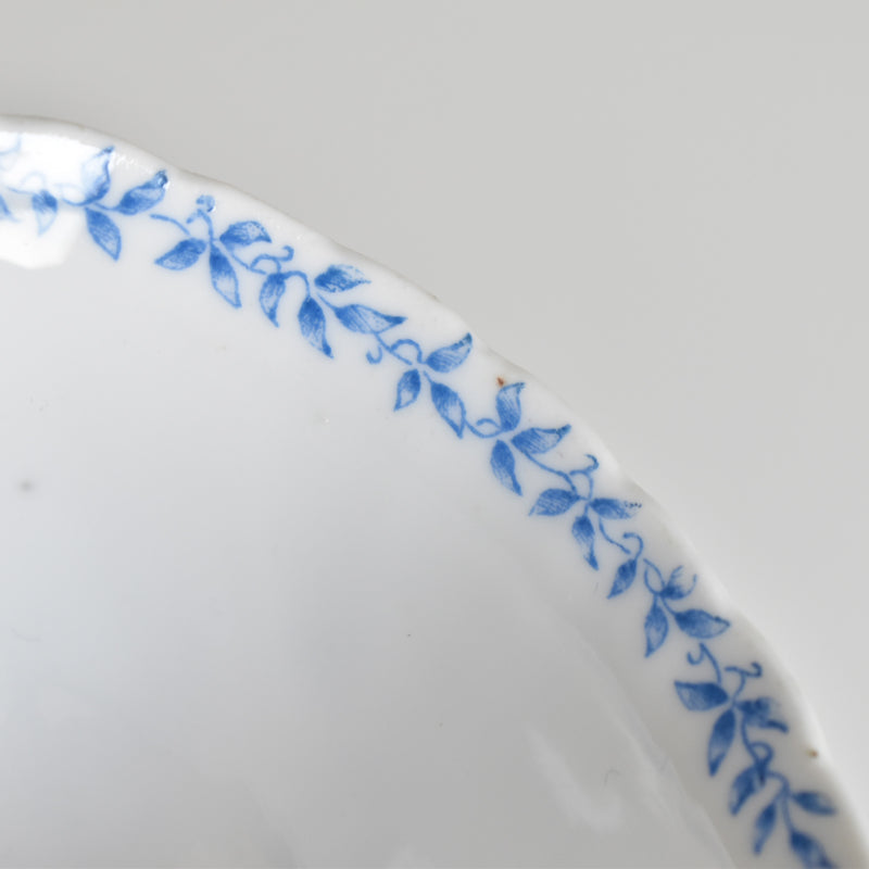 Antique cup, Sarreguemines, Perles Fleurs Bleues B