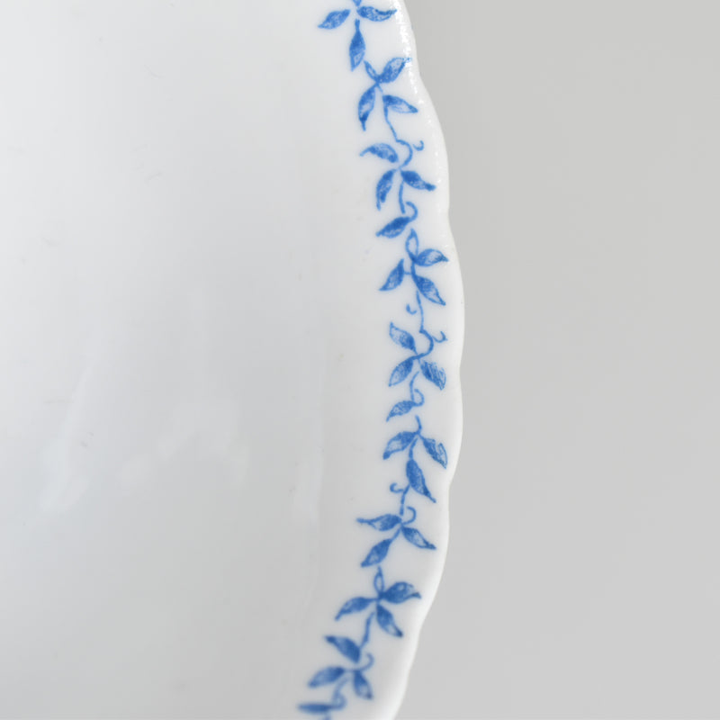 Antique cup, Sarreguemines, Perles Fleurs Bleues B